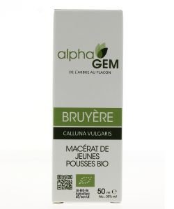 Bruyère (Calluna vulgaris) bourgeon unitaire BIO, 50 ml
